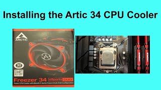 ARCTIC Freezer 34 and Freezer 34 CO – Installation on AMD AM4 [upl. by Husch]