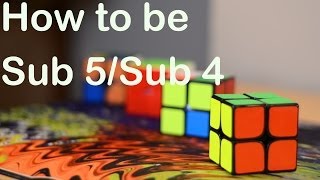 Tutorial How to be Sub 5Sub 4 on 2x2 From the Former World Record Holder [upl. by Elton]