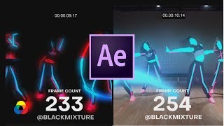 After Effects BLACKPINK Glowing Scribble Dance Animation Tutorial [upl. by Winwaloe]