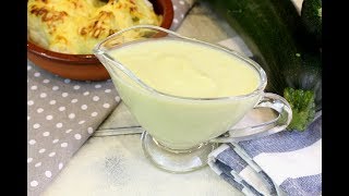 Bechamel de calabacín con Thermomix  Receta sana [upl. by Ciccia]