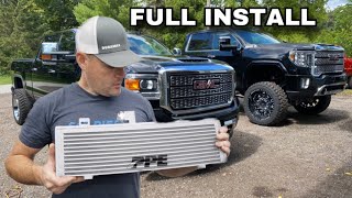 How To Install A PPE 20172019 L5P Duramax Transmission Cooler Removal and Replacement [upl. by Samuelson]