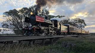 J549 On The Victorian Goldfields Railway [upl. by Eire885]