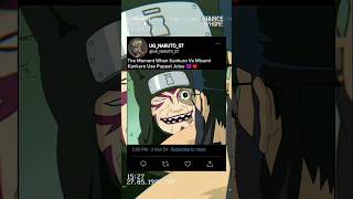 Kankuro Vs Misumi 😱 Kankuro Use Puppat Jutsu 😈👹 naruto anime [upl. by Irik]