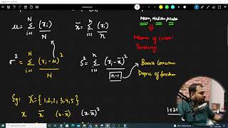 Tutorial 5Measure Of Dispersion Variance And Standard Deviation In Hindi [upl. by Wauters]