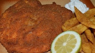 Chicken Escalope Recipe  Make It Easy Recipes [upl. by Aerdnael]