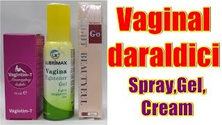 VAGINAL DARALDICI MEHSULLAR  SPRAY  GEL  CREAM [upl. by Ofella]