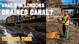 London Canal DRAINED East London Exploration [upl. by Vudimir148]