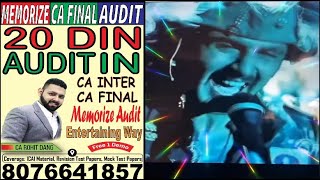 Memorize CA Inter Final Audit Law Concepts in 20 Days cainter cafinal law audit caintermediate [upl. by Gadmann]