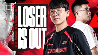 LOSER IS OUT  WBG VS JDG  LPL SPRING PLAYOFFS 2024  CAEDREL [upl. by Edette]