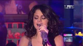 Selena Gomez  Hit The Lights  Love You Like A Love Song MTV NYE 2011 [upl. by Lindo437]