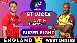 LIVE ENGLAND vs WEST INDIES T20 WORLDCUP  LIVE WI VS ENG T20 WORLDCUP  LIVE T20 WORLDCUP [upl. by Nyvrem325]