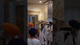 Shri Guru Granth Sahib ji Da Sukhasan Vala da darshan vaheguru gurumaa satguru kirtan shorts [upl. by Tommy]