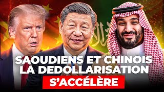 Saoudiens et Chinois  Ils disent NON au dollar et font trembler lAmérique [upl. by Annayek]