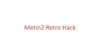 Metin 2 Retro Hack  BambooMt2 by iStream [upl. by Iny486]