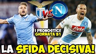 SI DECIDE IL TERZO POSTO LAZIONAPOLI  I PRONOSTICI [upl. by Lambard29]