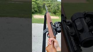 ERMAWerke M1 Carbine 22 WMR At The Range [upl. by Akiwak968]