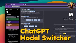 How to use Model Switcher in ChatGPT and find Hidden Models [upl. by Marigolda]