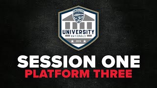 2024 Powerlifting America University Nationals  Session 1 Platform 3 [upl. by Lseil]