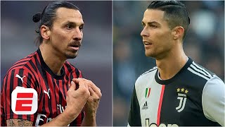 AC Milan vs Juventus preview Is Zlatan getting inside Cristiano Ronaldos head  ESPN FC [upl. by Nosnor]