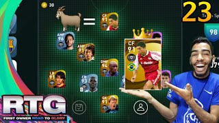 ELBER is my new Goat 🐐 ROAD TO GLORY 23 pes 2021 mobile [upl. by Claybourne]