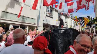 Padstow May Day Old Oss 1st May 2023 11am [upl. by Adonis]