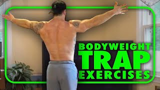 5 Bodyweight Trap Exercises for At Home Workouts [upl. by Thorndike]