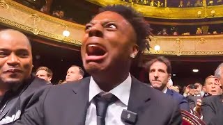 Speeds Live Reaction To Messi Winning Ballon Dor [upl. by Lynnell]