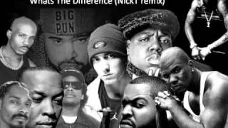 Dr Dre BIG Xzibit 2PacWhat The Difference Nick T remix [upl. by Eitsyrc]