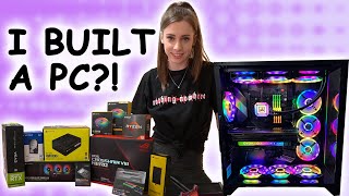 BUILDING MY FIRST GAMING PC  CUSTOM PC BUILD 2022 [upl. by Sirraj662]