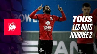 TOUS LES BUTS JOURNEE 2 ⚽🔥 Moments forts de la Jupiler Pro League 2324 [upl. by Meaghan317]