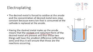 RX12  Electroplating and Electrorefining [upl. by Pattison]