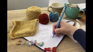 Yarns from the South Ep18  A knitting and crafting podcast from New Zealand  Give away winner [upl. by Yorel]