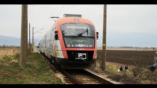 BDZ Siemens Desiro at Ravno Pole station in Bulgaria [upl. by Ayisan]