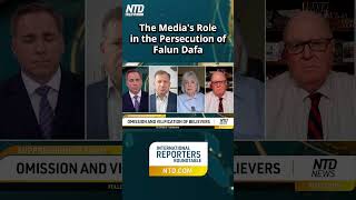 The Medias Role in the Persecution of Falun Dafa  International Reporters Roundtable [upl. by Anizor764]