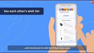 Draw Names with the free Secret Santa Organiser App from DrawNamescouk [upl. by Telocin]