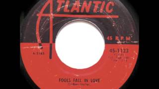 fools fall in love  The Drifters  451123 ATLANTIC 1957 [upl. by Darian]