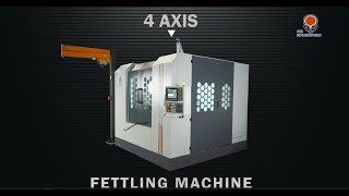 4 axis fettling machine fettlingautomation foundry foundrymachinery machine [upl. by Kieryt455]