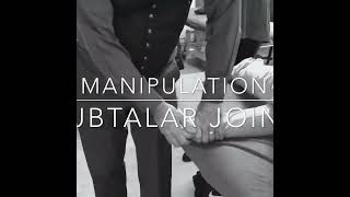 Manipulation of the Subtalar Joint [upl. by Thea]