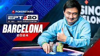 €5300 Main Event  DAY 5  EPT Barcelona 2024 [upl. by Snahc]