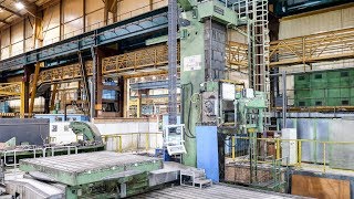 Schiess Froriep OFBW 180 CNC Horizontal Ram Type Floor Boring amp Milling Machine [upl. by Karolina]