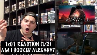 ROSWELL NEW MEXICO  1x01 PILOT REACTION 12 [upl. by Nnairam848]