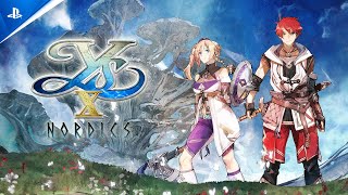 Ys X Nordics  Announcement Trailer  PS5 amp PS4 Games [upl. by Katie]