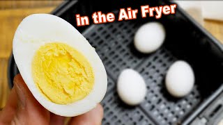 Air Fryer Hard Boiled Eggs [upl. by Lizette]