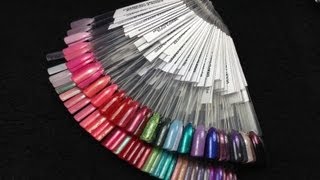 The Ultimate Shellac Layering Video With Swatches [upl. by Ailec]