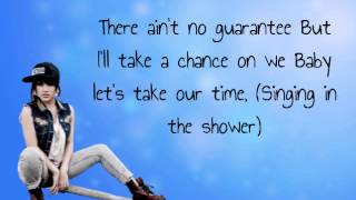 Becky G  Shower Lyrics [upl. by Gnohc695]