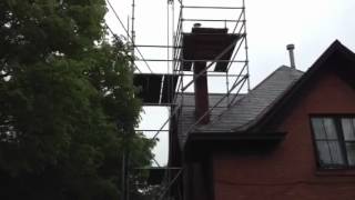 Scaffolding Done Right for Chimney Repairs [upl. by Yolanda]