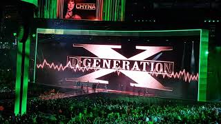 DX WRESTLEMANIA 35 HALL OF FAME ENTRANCE [upl. by Nosde]