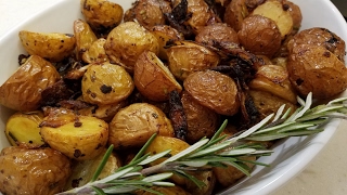 ROASTED ROSEMARY POTATOES AIR FRYER [upl. by Barthold]