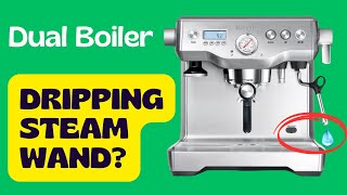 Breville Dual Boiler BES920  Leaking Steam Wand Repair [upl. by Presley]