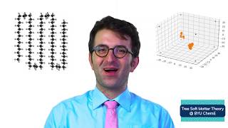 Simulation of Crystallization in a Polymer Melt Research at BYU [upl. by Oaht]